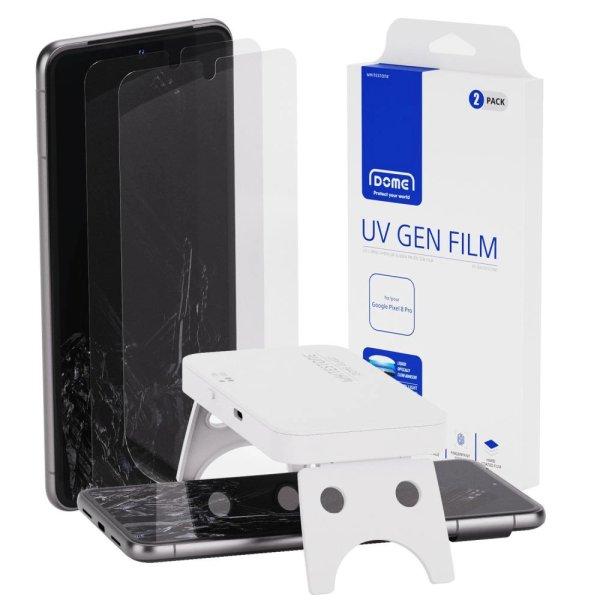 Whitestone Dome UV Gen Protective Film for Google Pixel 8 Pro - 2 pcs.