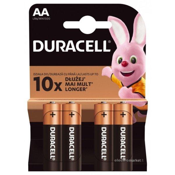 Duracell ULTRA AA MX1500 CERUZA (LR6) ALKÁLI ELEM BL/4