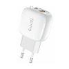 Foneng EU41 USB-C+USB-A 20W mains charger (white)