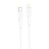 Foneng XS01 PD27W USB-C to Lightning cable, 1m (white)