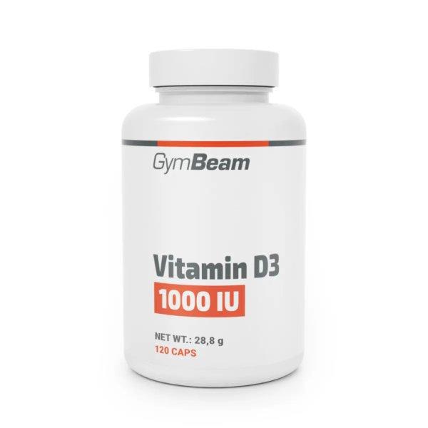 GymBeam D3-vitamin 1000 IU 120 kapszula