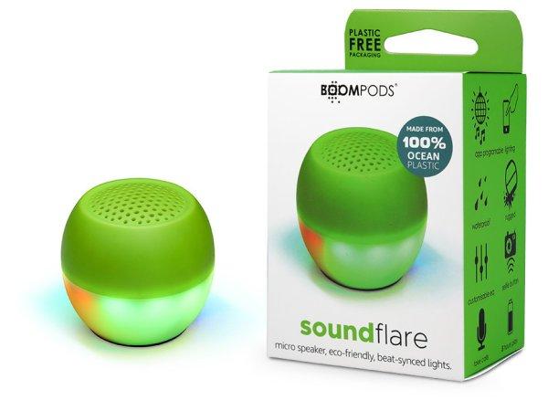 Boompods vezeték nélküli bluetooth hangszóró - Boompods Soundflare Ocean -
lime zöld