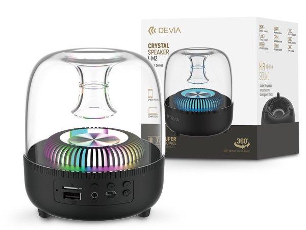 Devia vezeték nélküli bluetooth hangszóró - Devia Smart Series Crystal
Speaker (I-M2) - fekete/átlátszó