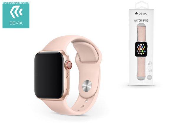 Apple Watch lyukacsos sport szíj - Devia Deluxe Series Sport Band - 38/40/41 mm
- rózsaszín