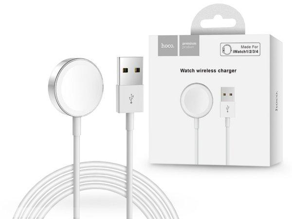 HOCO Watch mágneses vezeték nélküli töltő - HOCO CW16 Watch Wireless
Charger - white