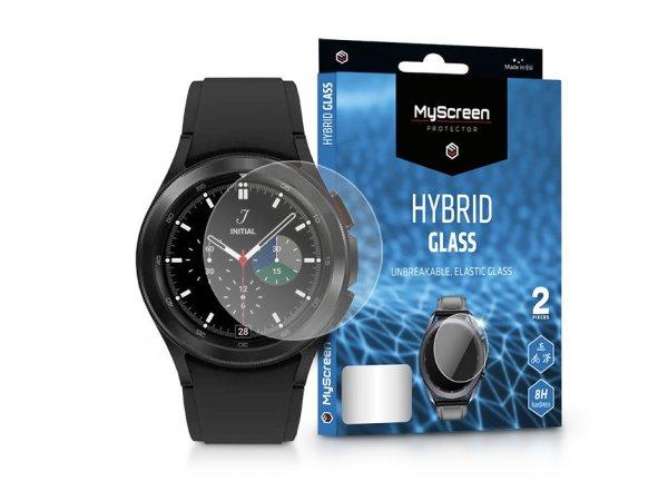 Samsung Galaxy Watch4 (40 mm) rugalmas üveg képernyővédő fólia - MyScreen
Protector Hybrid Glass - 2 db/csomag - átlátszó