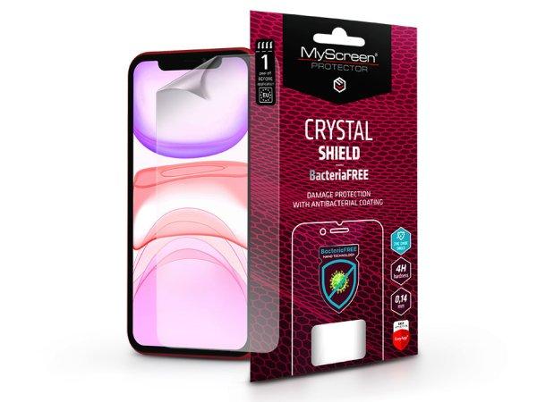 Apple iPhone XR/iPhone 11 képernyővédő fólia - MyScreen Protector Crystal
ShieldBacteriaFree - 1 db/csomag - átlátszó