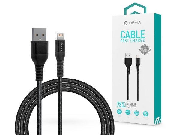 Devia USB - Lightning adat- és töltőkábel 2 m-es vezetékkel - Devia
Gracious Series Lightning Cable Fast Charge - 5V/2.1A - black