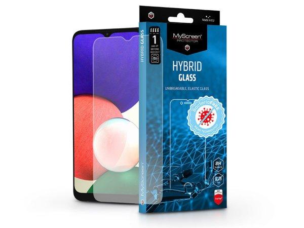 Samsung A226B Galaxy A22 5G rugalmas üveg képernyővédő fólia - MyScreen
Protector Hybrid Glass BacteriaFree - átlátszó