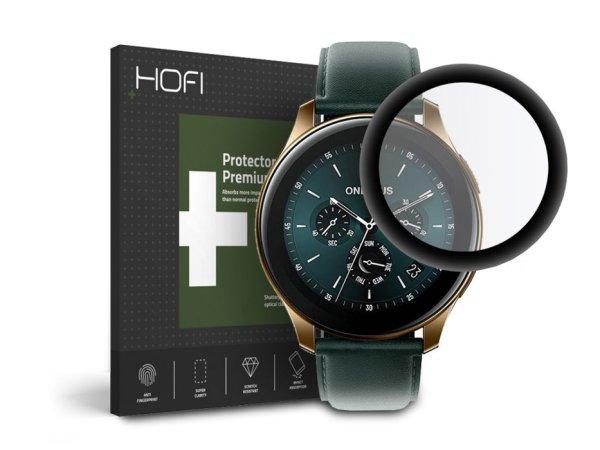 HOFI Hybrid Glass üveg képernyővédő fólia - OnePlus Watch - fekete