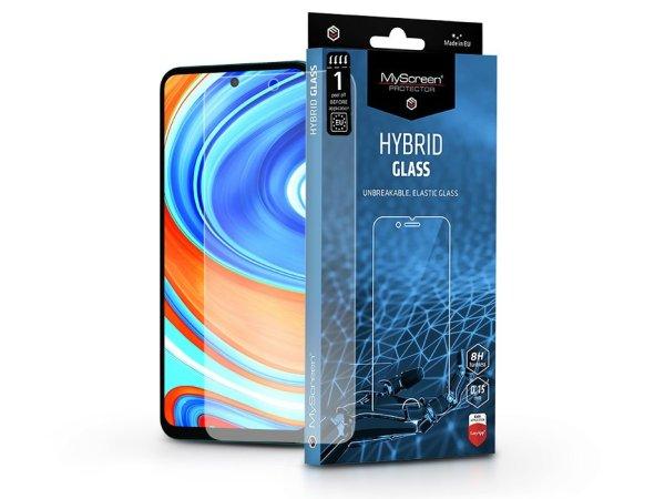 Xiaomi Redmi Note 9 Pro/Note 9S/Mi 10T Lite rugalmas üveg képernyővédő
fólia - MyScreen Protector Hybrid Glass - átlátszó