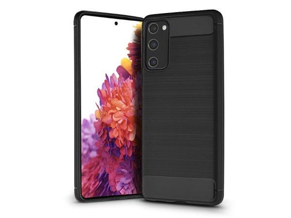 Samsung G780F Galaxy S20 FE/S20 FE 5G szilikon hátlap - Carbon - fekete