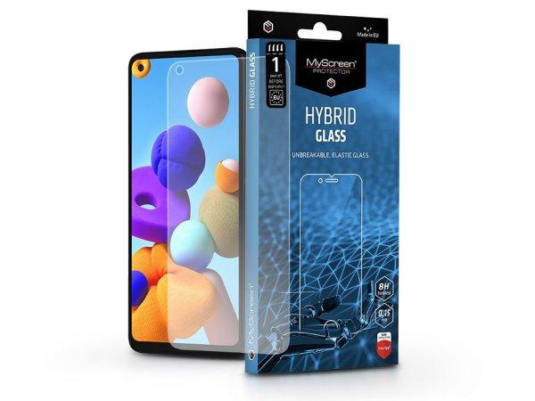 Samsung A217F Galaxy A21s rugalmas üveg képernyővédő fólia - MyScreen
Protector Hybrid Glass - átlátszó