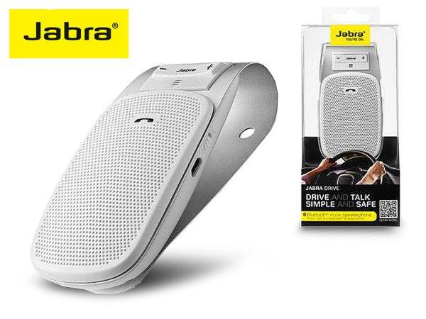 Jabra Drive Bluetooth autós kihangosító - MultiPoint - fehér