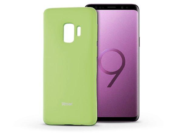 Samsung G965F Galaxy S9 Plus szilikon hátlap - Roar All Day Full 360 - lime