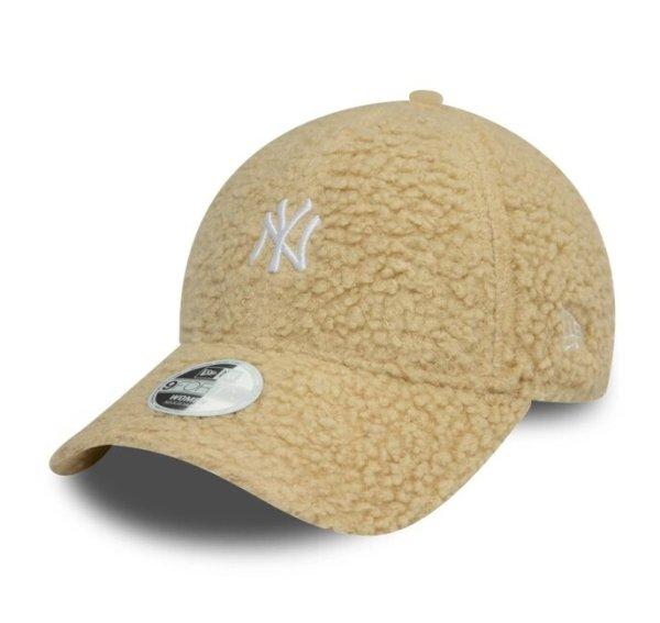 sapka New Era 9FORTY Woman MLB WMNS Borg Light Beige