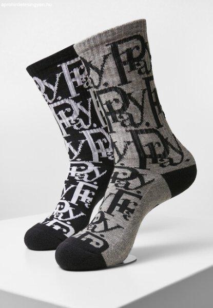 Cayler & Sons Prayor Socks 2-Pack black+heathergrey