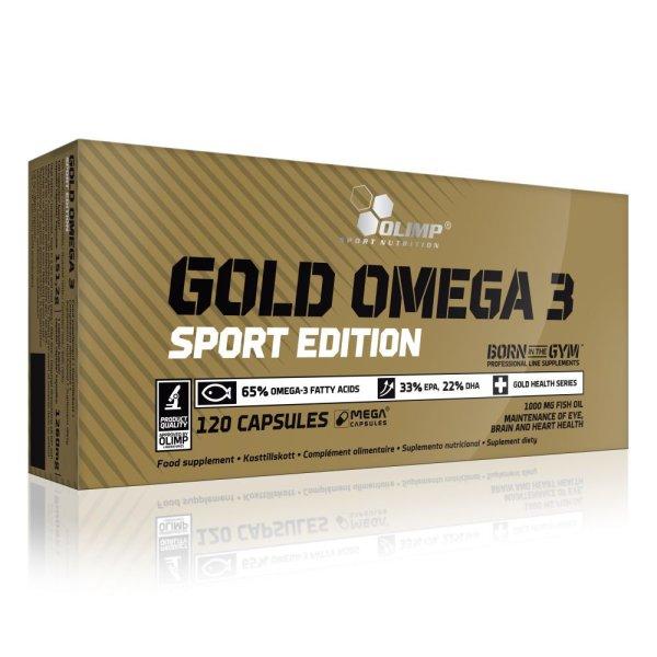 OLIMP SPORT Gold Omega 3 Sport Edition - szív és érrendszer - 120 kapsz.