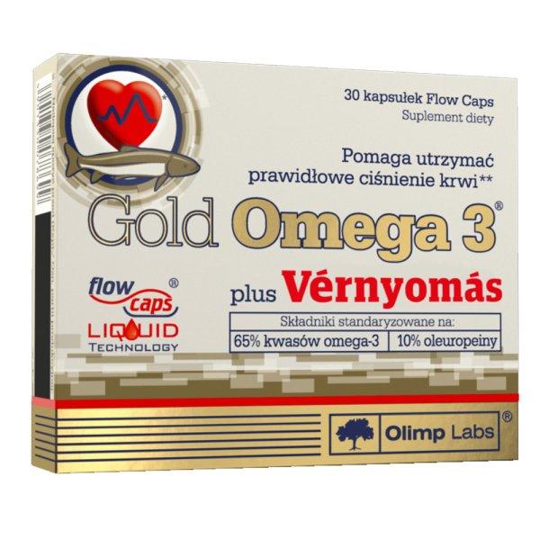 OLIMP LABS Gold Omega 3 Plus - szív és érrendszer - 30 kapsz.