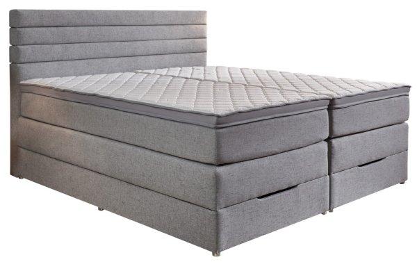 Kontinentális ágy BOXSPRING VERNON BX1920 180x200 cm - szürke