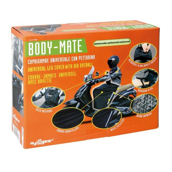 Lampa, "Body-Mate" motorkerékpáros / robogós lábvédő mellény