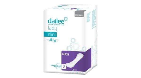 Inkontinencia betét, Dailee Lady Slim Prémium Maxi 879ml, 1db