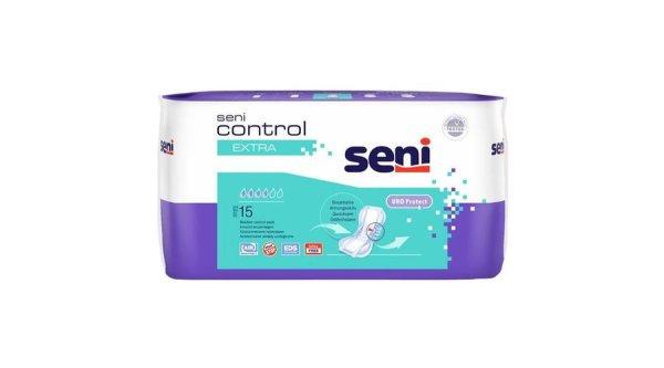 Inkontinencia betét, Seni Control Extra 1/15db, 524ml