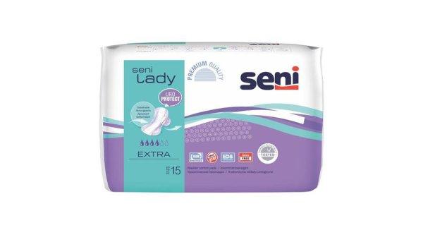 Inkontinencia betét, Seni Lady Slim Extra 1db, 524ml