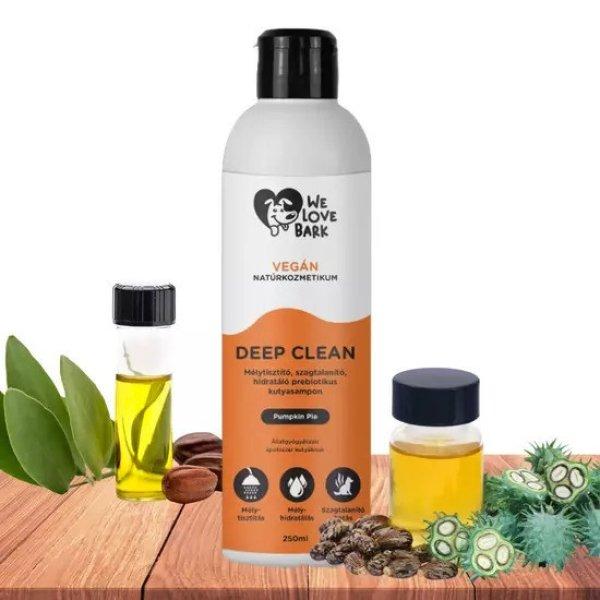 We Love Bark Deep Clean - mélytisztító és hidratáló prebiotikus
kutyasampon 250ml