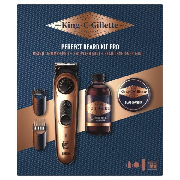 Gillette Ajándékcsomag Perfect Beard Kit Pro