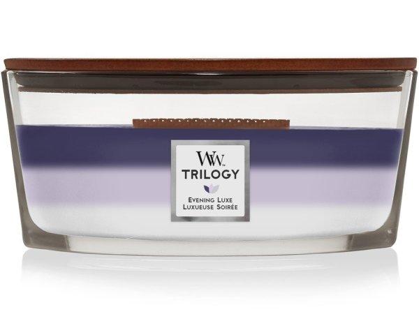 WoodWick Illatgyertya Trilogy Evening Luxe 453,6 g