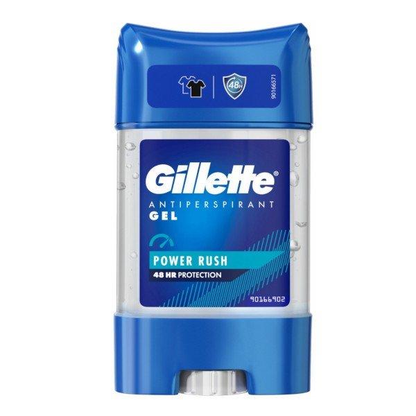 Gillette Zselés izzadásgátló férfiaknak Power Rush 70
ml