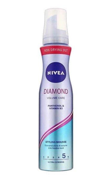 Nivea Tápláló hajhab a káprázatos hajfényért
Diamond Volume Care (Styling Mouse) 150 ml