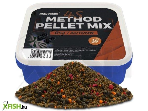 Haldorádó 4S Method Pellet Mix - Ősz natúr/halas 400g