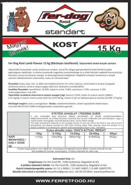 Fer-Dog Kost 15 kg