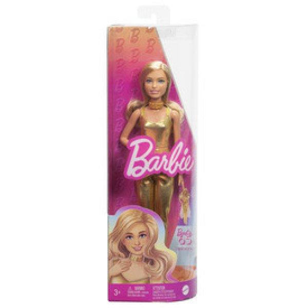 Barbie 65. Évfordulós baba arany ruhában