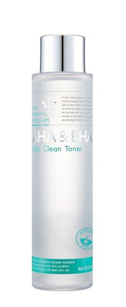 Mizon Hámló tonik savakkal és enzimekkel AHA & BHA (Daily Clean
Toner) 150 ml