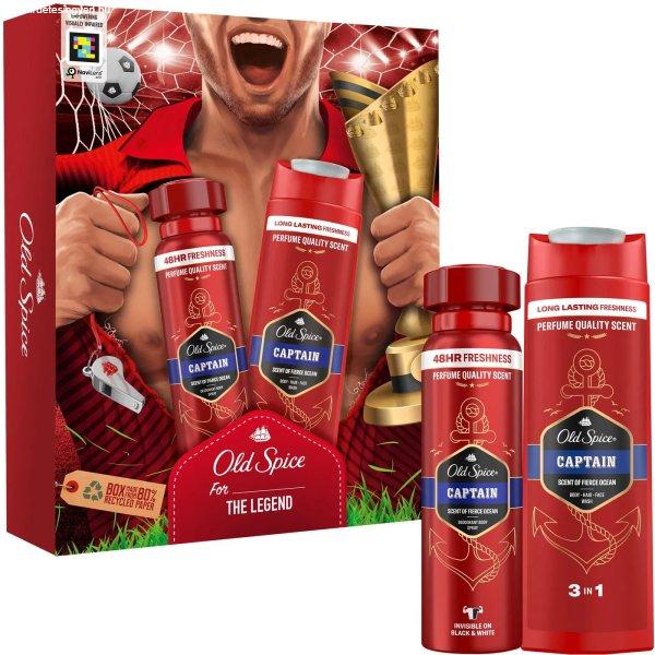 Old Spice Testápoló ajándékcsomag Captain