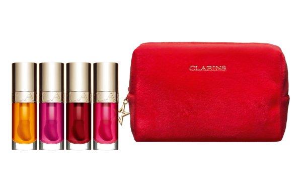 Clarins Ajakolaj ajándékcsomag Radiant Lips Collection Set