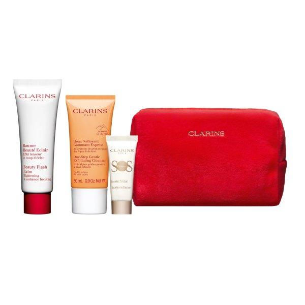 Clarins Bőrápoló ajándékcsomag Radiance Care Experts