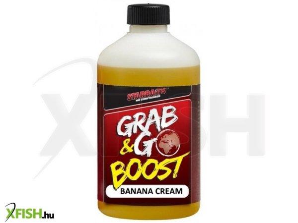 Starbaits Booster Liquid G&G Global Banán Krém 500ml