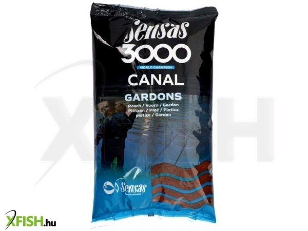 Sensas 3000 Super Canal Gardons Bodorkázó Etetőanyag 1000g