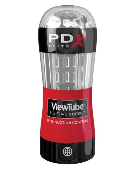  Viewtube See-Thru Stroker Red/Clear 