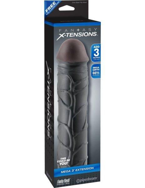  Mega 3" Extension  Black 