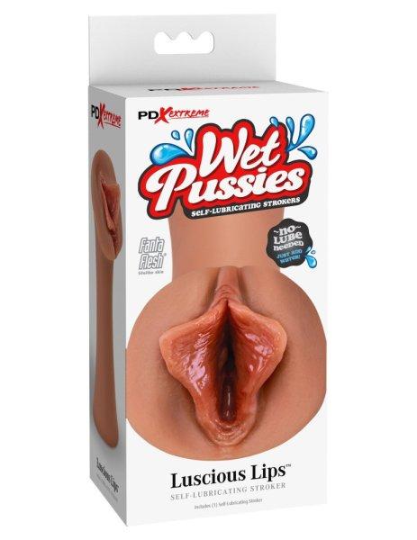  Wet Pussies - Luscious Lips Tan 