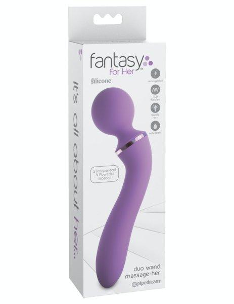  Duo Wand Massage-Her  Purple 