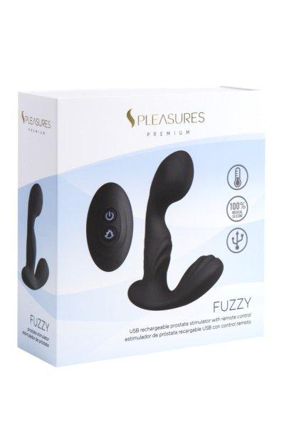  FUZZY Prostate vibe w/remote & Heating - Black 