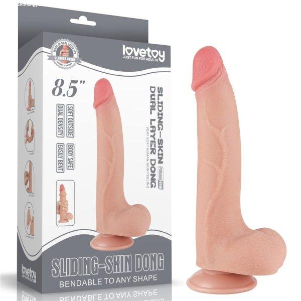  8.5'' Sliding Skin Dual Layer Dong Flesh I 