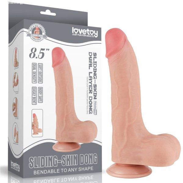  8.5'' Sliding Skin Dual Layer Dong Flesh II 