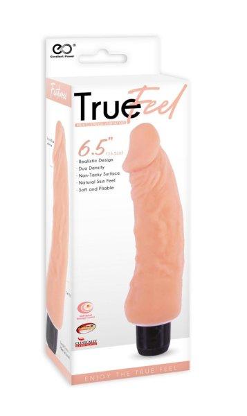  TRUE FEEL TPR VIBRATOR 6.5" I 